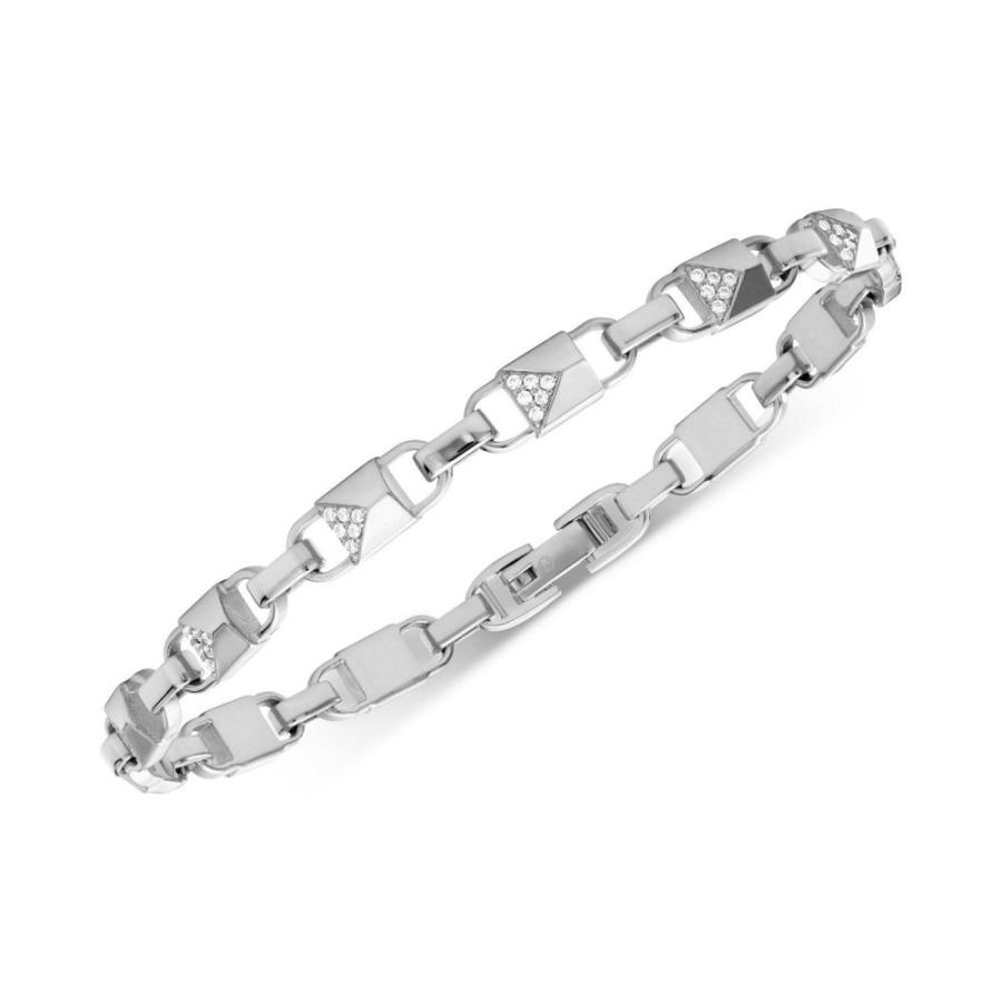 格安販売の マイケル コース Michael Kors レディース ブレスレット Bracelet ジュエリー アクセサリー Mercer Mercer ブレスレット Link Sterling Silver And Pave Bracelet Silver タルイチョウ E1b619ca Studio J Co
