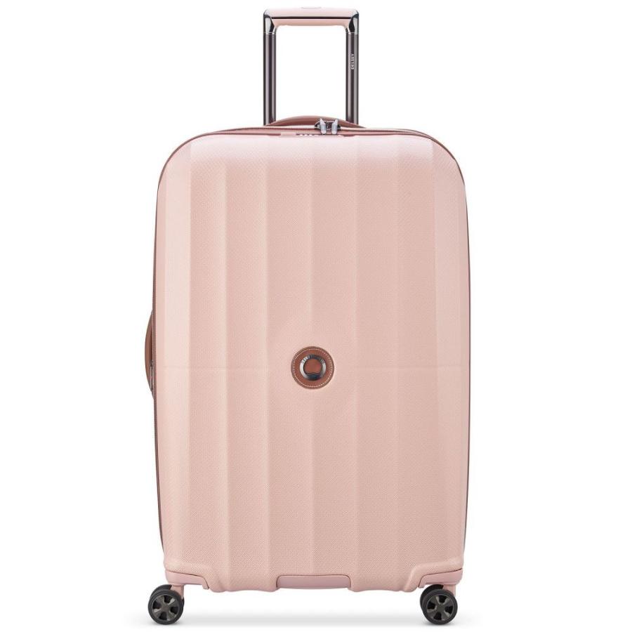 デルシー Delsey メンズ スーツケース キャリーバッグ ハードサイド バッグ St Tropez 28 Hardside Check In Spinner Pink Www Breaking9to5 Com
