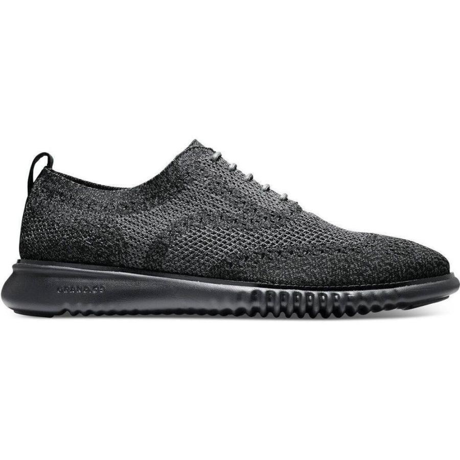 定番 Cole Haan コールハーン 革靴 ビジネスシューズ メンズ コールハーン Cole Haan メンズ 革靴 ビジネスシューズ ウイングチップ シューズ 靴 2 Zerogrand Stitchlite Wingtip Oxford Shoes Black Magnet Black シューズ Savannah Osc Com