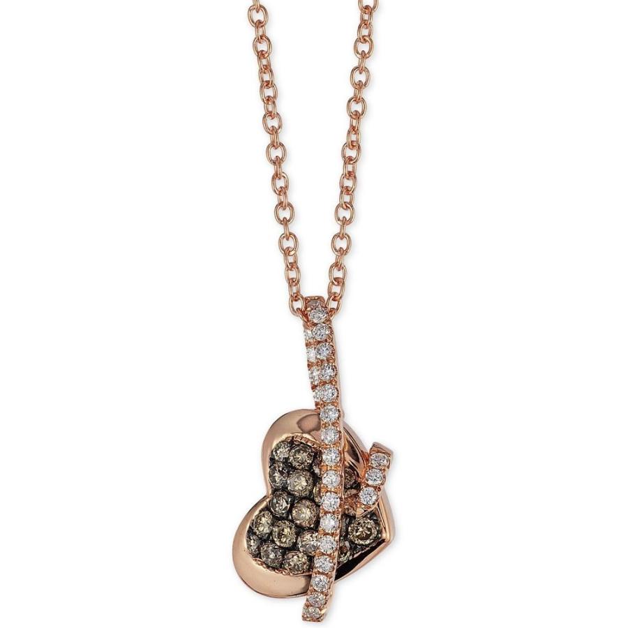 ル ヴァン Le Vian ユニセックス ネックレス ハート Chocolatier Diamond Heart Pendant Necklace 1 3 Ct