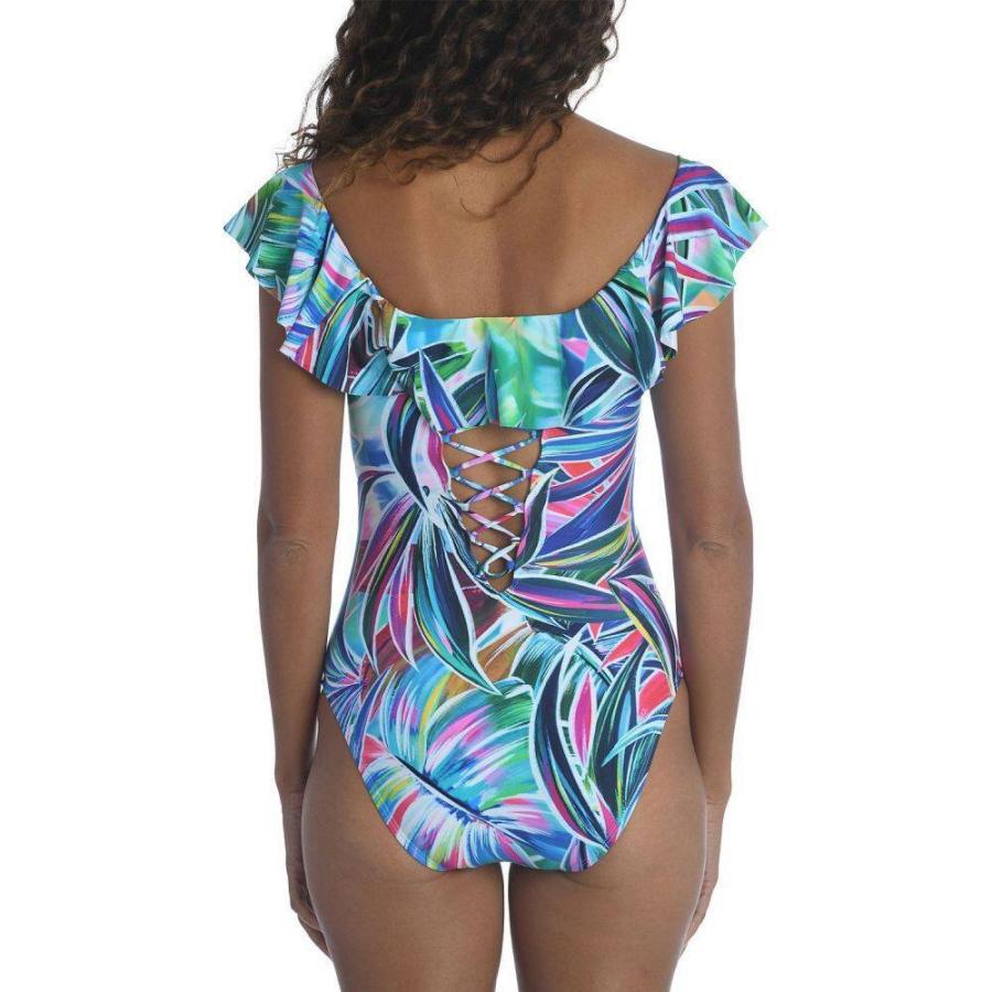 激安ブランド ラブランカ La Blanca レディース ワンピース 水着 ビーチウェア Off The Shoulder One Piece Swimsuit Multi 新しいコレクション Huongnghiepaau Edu Vn