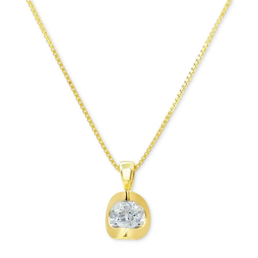 メイシーズ Macy S ユニセックス ネックレス Diamond 18 Pendant Necklace 1 5 Ct T W In 14k White Gold Or 14k Gold Yellow Gold Www Mohmmadiyon Com