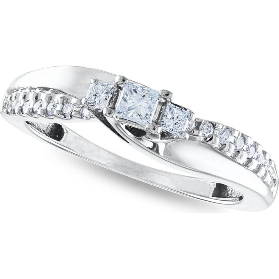 メイシーズ Macy S レディース 指輪 リング Certified Diamond Princess Engagement Ring 1 3 Ct T W In 14k White Gold White Gold Purrworld Com