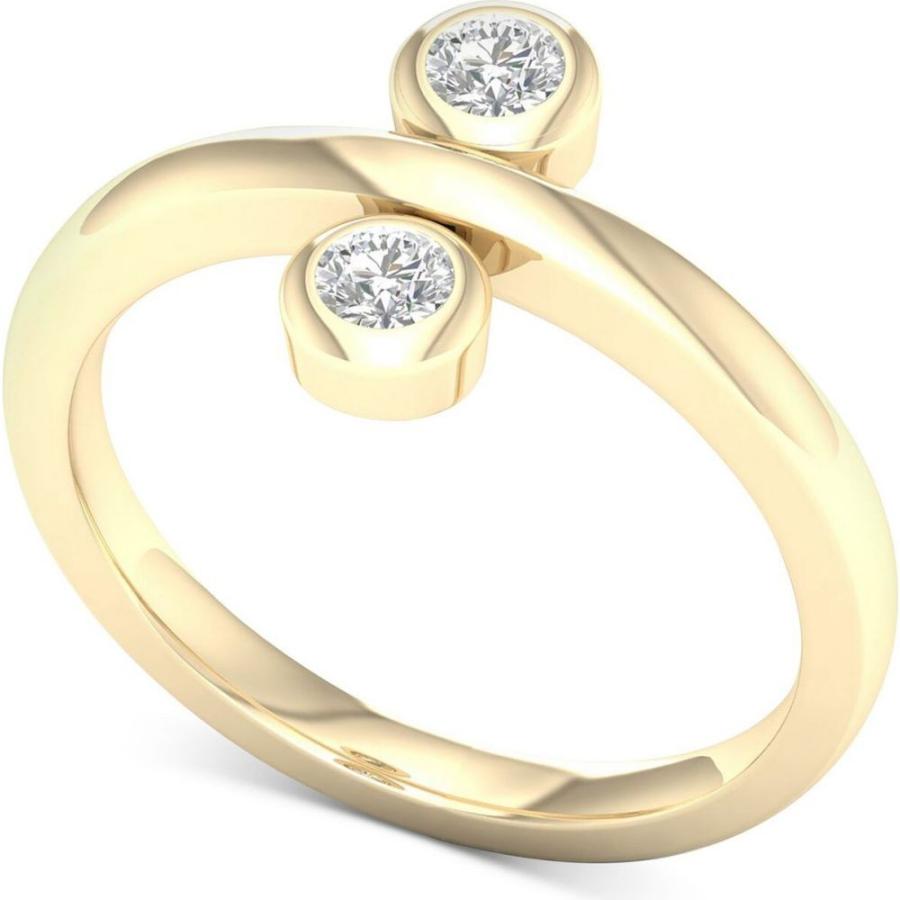 メイシーズ Macy S ユニセックス 指輪 リング ジュエリー アクセサリー Diamond Bezel Promise Ring 1 5 Ct T W In 10k Gold Yellow Gol Mohmmadiyon Com