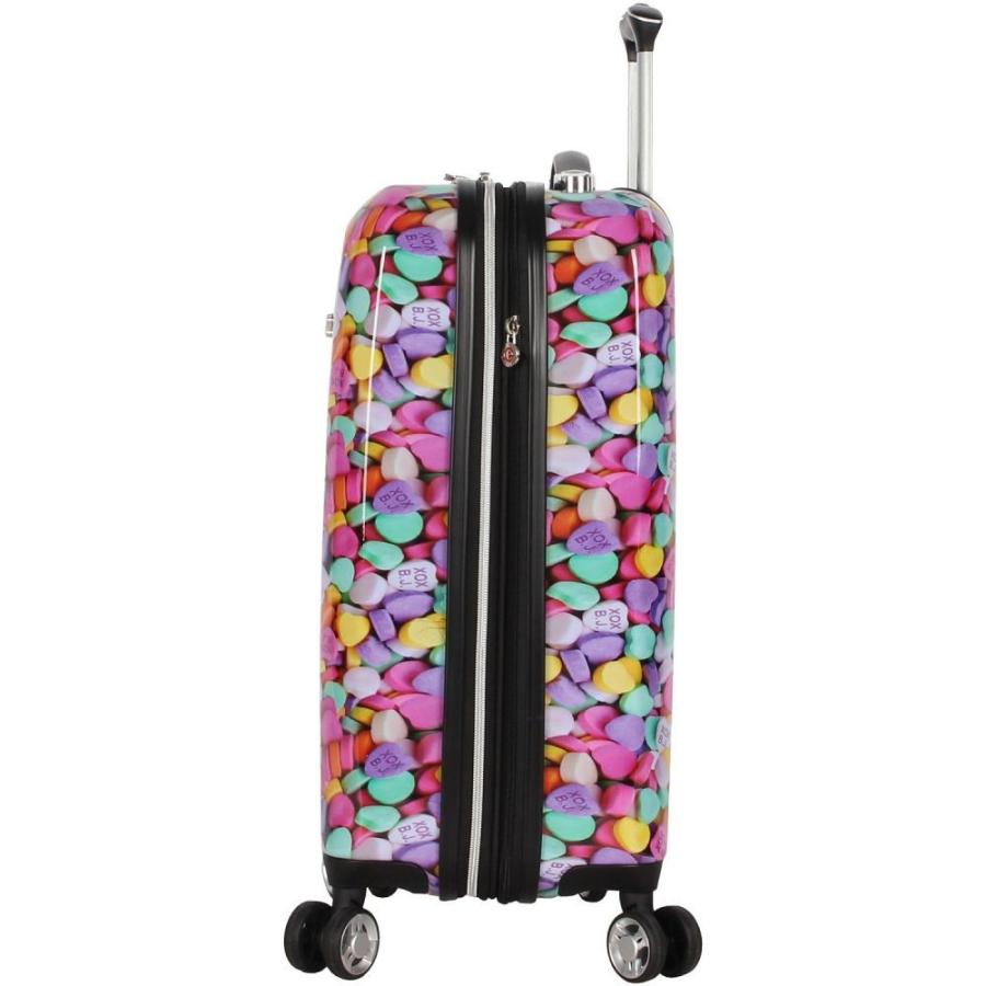 最適な価格 ベッツィ ジョンソン Betsey Johnson ユニセックス スーツケース キャリーバッグ バッグ Hardside Expandable Carry On Spinner Suitcase Candy Hearts 全ての Zoetalentsolutions Com