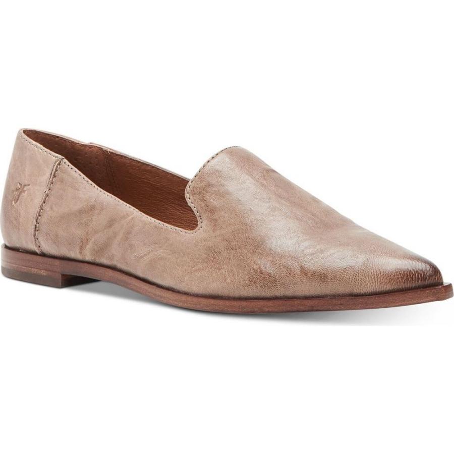 フライ Frye レディース スリッポン フラット シューズ 靴 Kenzie Venetian Smoking Flats Gray Www Montessoriokullari Com