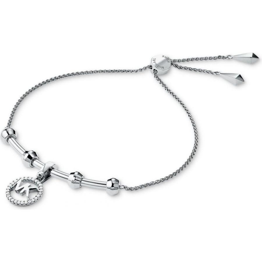 通販 マイケル コース Michael Michael ブレスレット Kors レディース ブレスレット ジュエリー アクセサリー Starter Custom Kors Sterling Silver Logo Starter Bracelet Silver Youtatsu 7b3eae48 Studio J Co