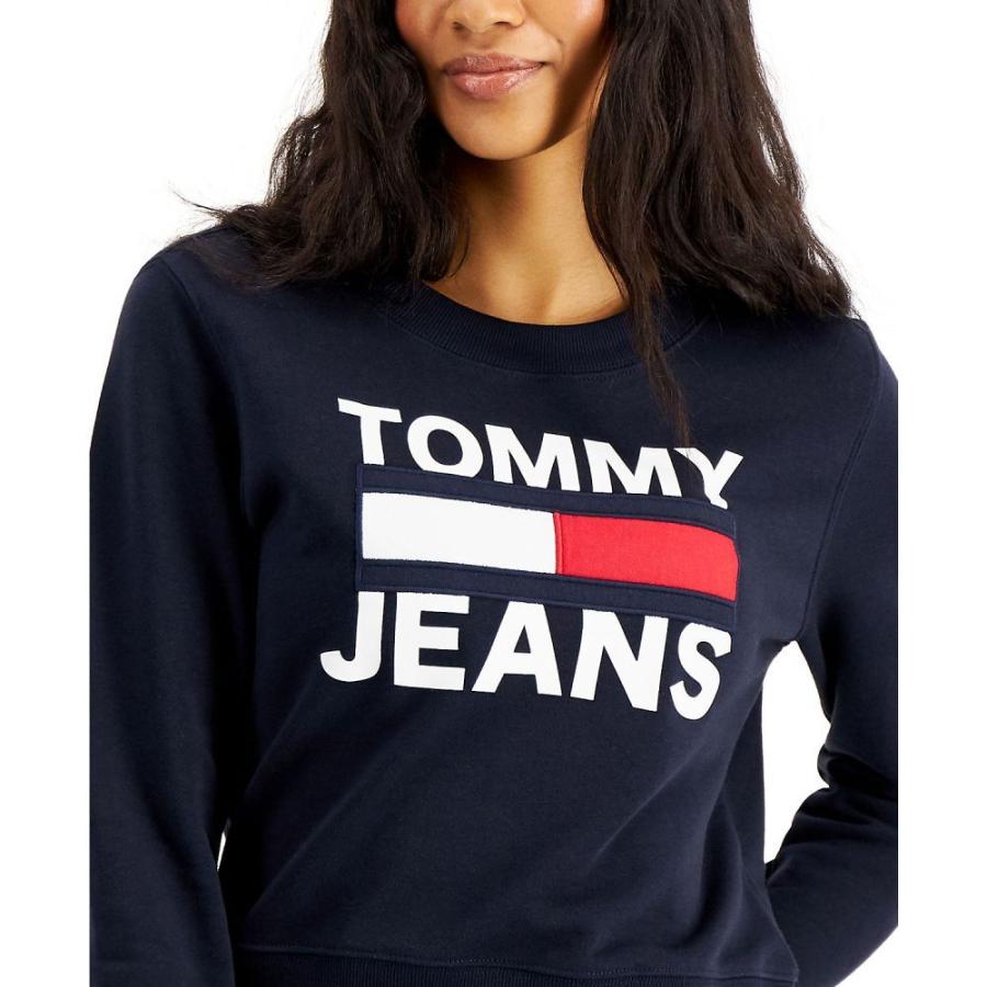 30 Off スウェット トレーナー レディース Jeans Tommy ジーンズ トミー スウェット トレーナー ジーンズ トミー Jeans Tommy トップス Scarlet Sweatshirt Graphic Logo トップス Solvestudentdebt Com