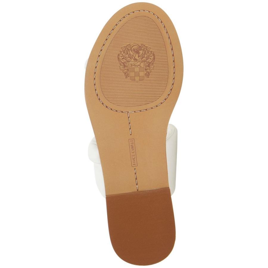 選ぶなら サンダル ミュール レディース Camuto Vince カムート ヴィンス フラット Swan White Sandals Flat Puffy Palennie シューズ 靴 サンダル サイズ 5m qhema Com