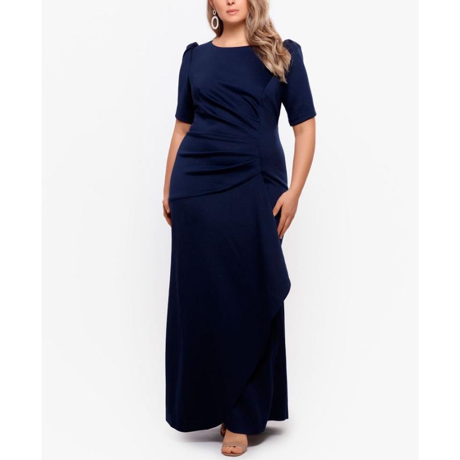 New限定品 エックススケープ Xscape レディース パーティードレス 大きいサイズ ワンピース ドレス Plus Size Puff Sleeve Crepe Gown Midnight Blue Dp4 Ffce85d977 フェルマート Fermart シューズ 通販 Yahoo ショッピング 即日発送 Clinicagastroservice Com Br
