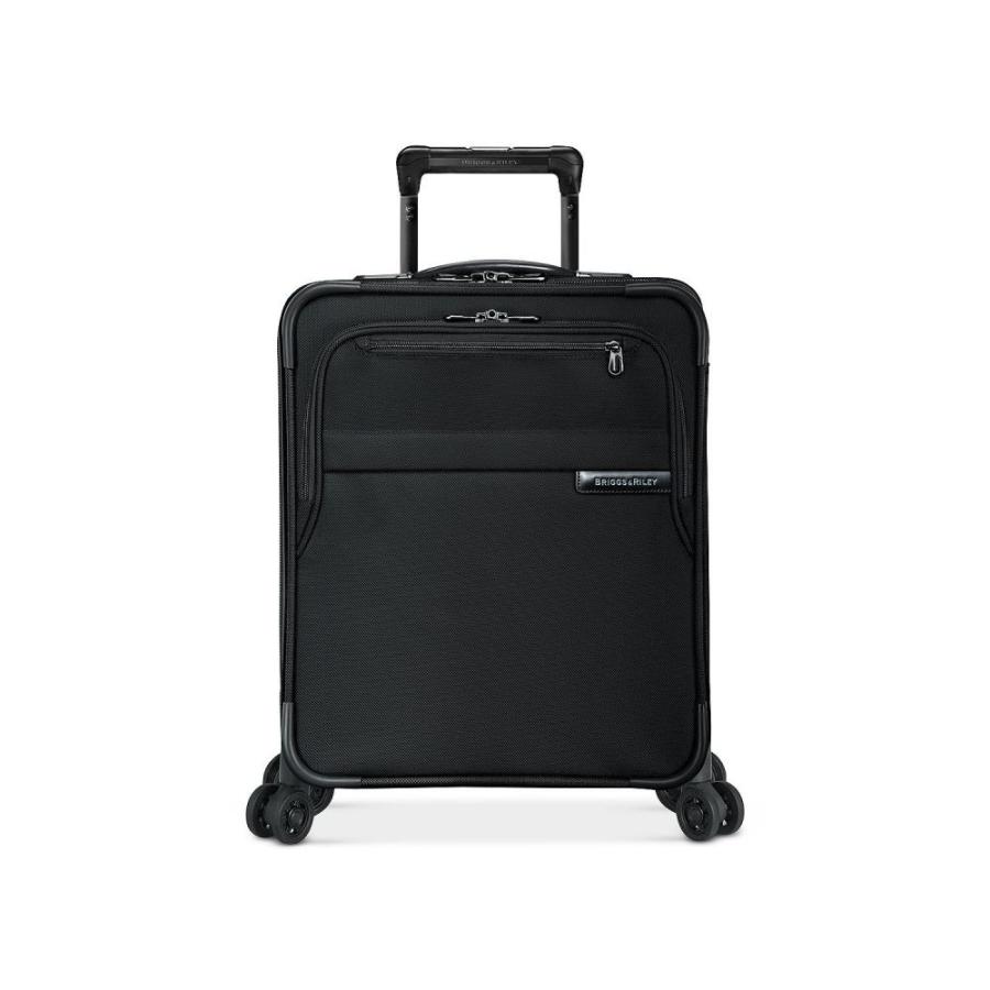 ブリッグスアンドライリー Briggs Riley メンズ スーツケース キャリーバッグ Baseline International Softside Carry On Wide Body Spinner Black Www Nlqp Com