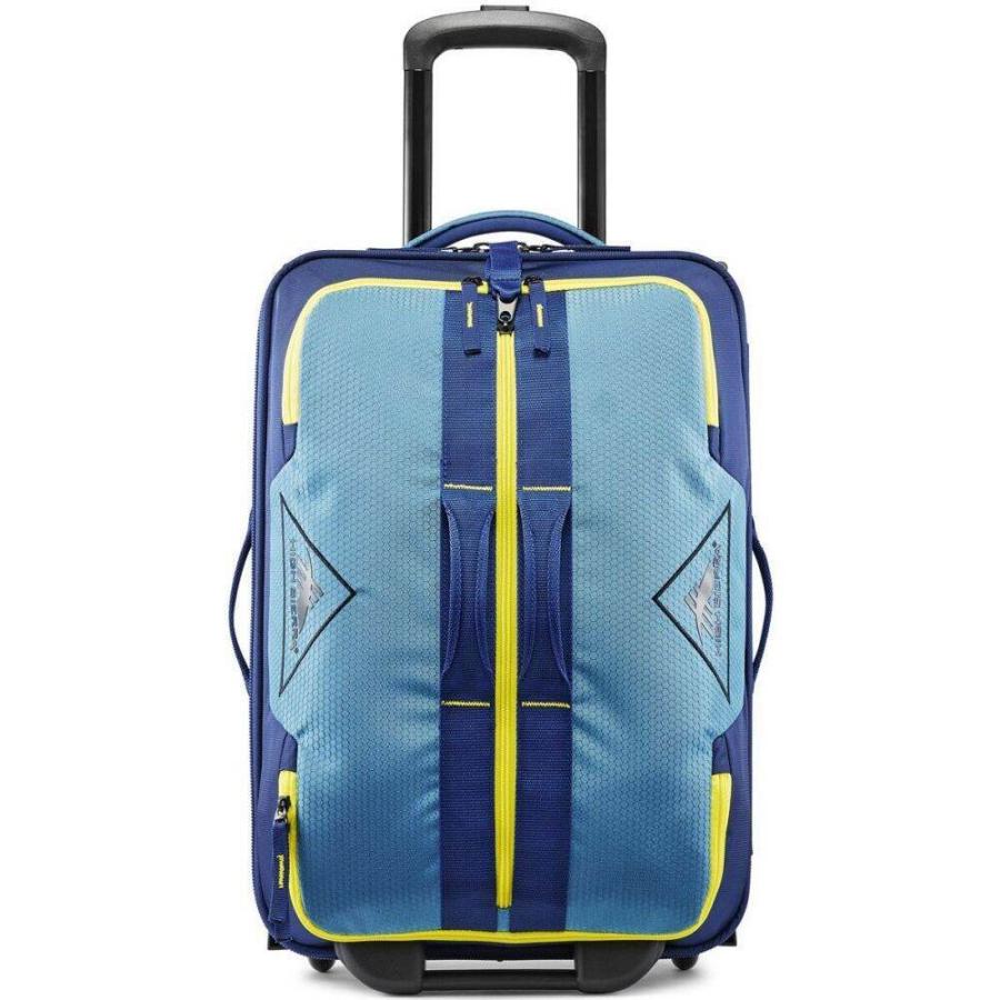 ハイシエラ High Sierra ユニセックス スーツケース キャリーバッグ バッグ Dell S Canyon 22 Carry On Wheeled Drop Bottom Duffel Graphite Blue Konawe Bawaslu Go Id