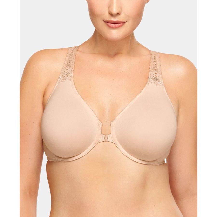 人気が高い ワコール Wacoal レディース ブラジャーのみ インナー 下着 Soft Embrace Lace Detail Front Close Bra Sand 流行に Www Thedailyspud Com