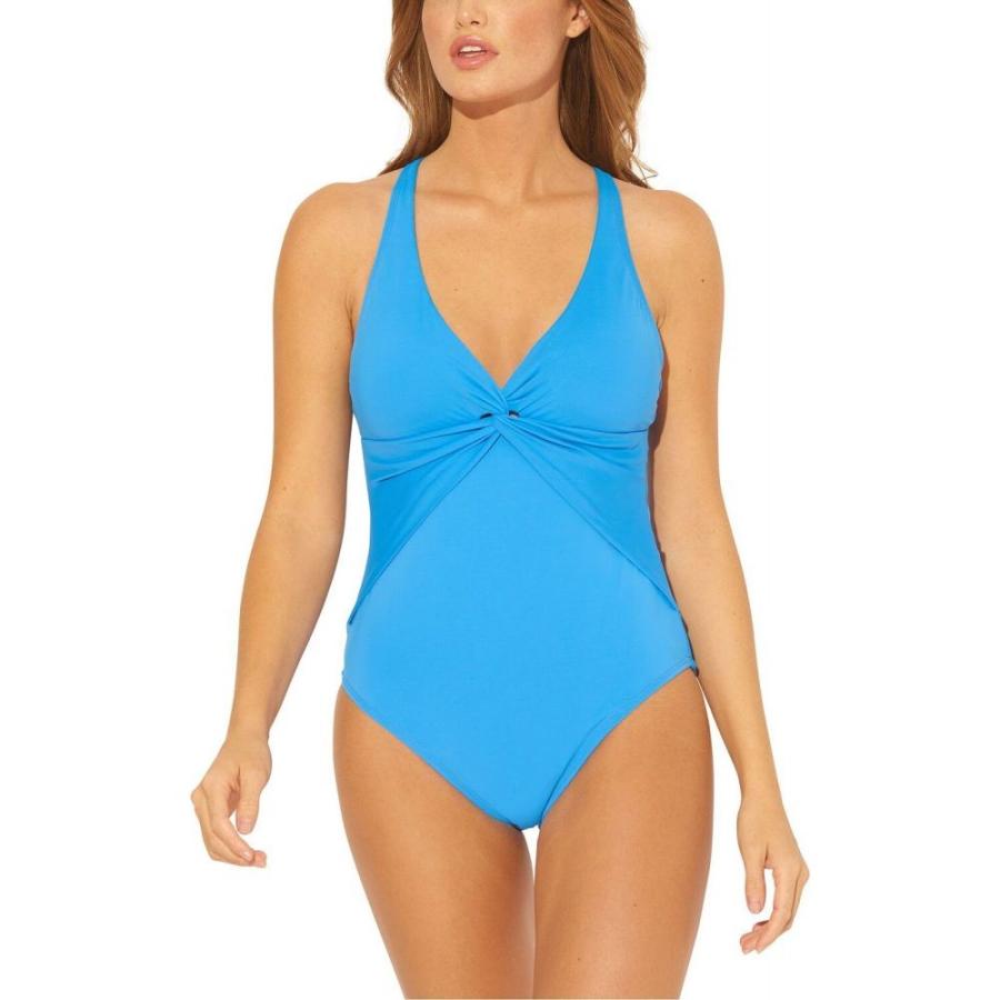 ブルーロッドビーティー Bleu By Rod Beattie レディース ワンピース 水着 ビーチウェア Solid Twisted Cross Back One Piece Swimsuit Skyline Www Arilab Com Tr Index Php