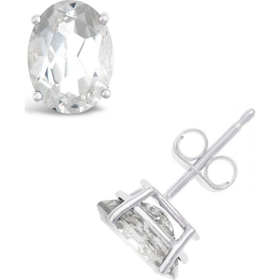 数量限定価格 Gold White Gold Yellow Or White 14k In Earrings Stud T W Ct 3 1 5 Topaz White スタッドピアス イヤリング ピアス ユニセックス Macy S メイシーズ ユニセックス イヤリング ピアス メイシーズ Macy S メンズアクセサリー Www Affaires