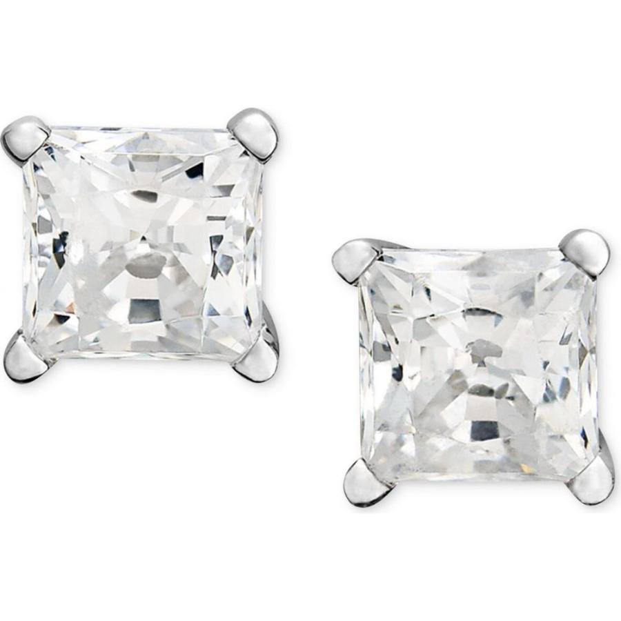 超美品 メイシーズ Macy S ユニセックス イヤリング ピアス Princess Cut Diamond Stud Earrings In 14k White Gold Yellow Gold 1 2 Ct T W 楽天1位 Zoetalentsolutions Com