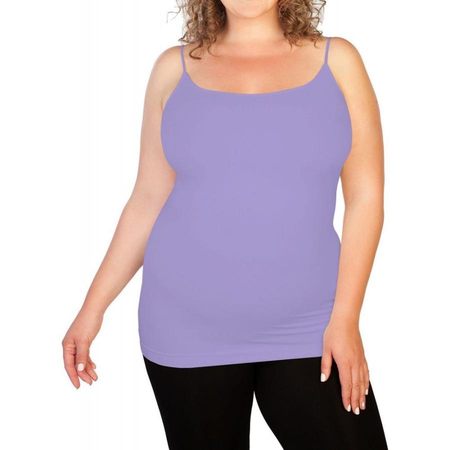 半額 スキニーティー レディース スリップ キャミソール スキニーティー Skinnytees Skinnytees Lavender Cami Basic Plus インナー 下着 スリップ キャミソール レディース 下着 靴下 部屋着 Recycling Carbon Org