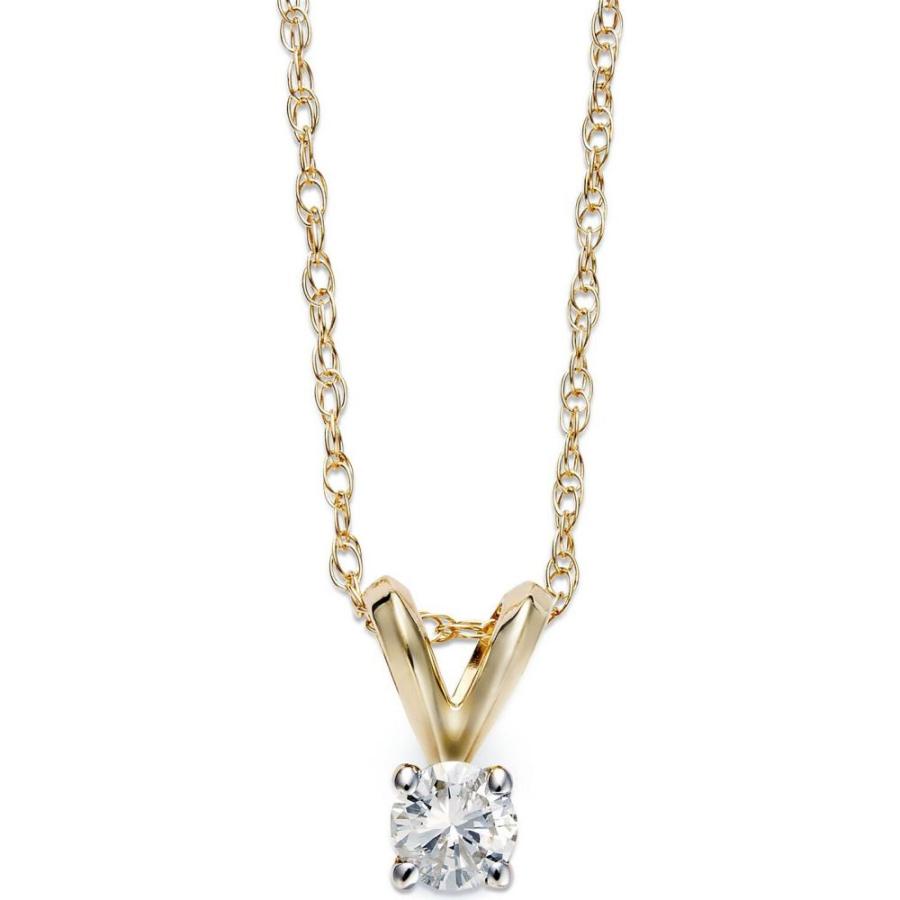 安いそれに目立つ Pendant Diamond Round Cut ネックレス ユニセックス Macy S メイシーズ ユニセックス ネックレス メイシーズ Macy S Necklace Gold Yellow T W Ct 1 10 Gold White Or Yellow 10k In メンズアクセサリー