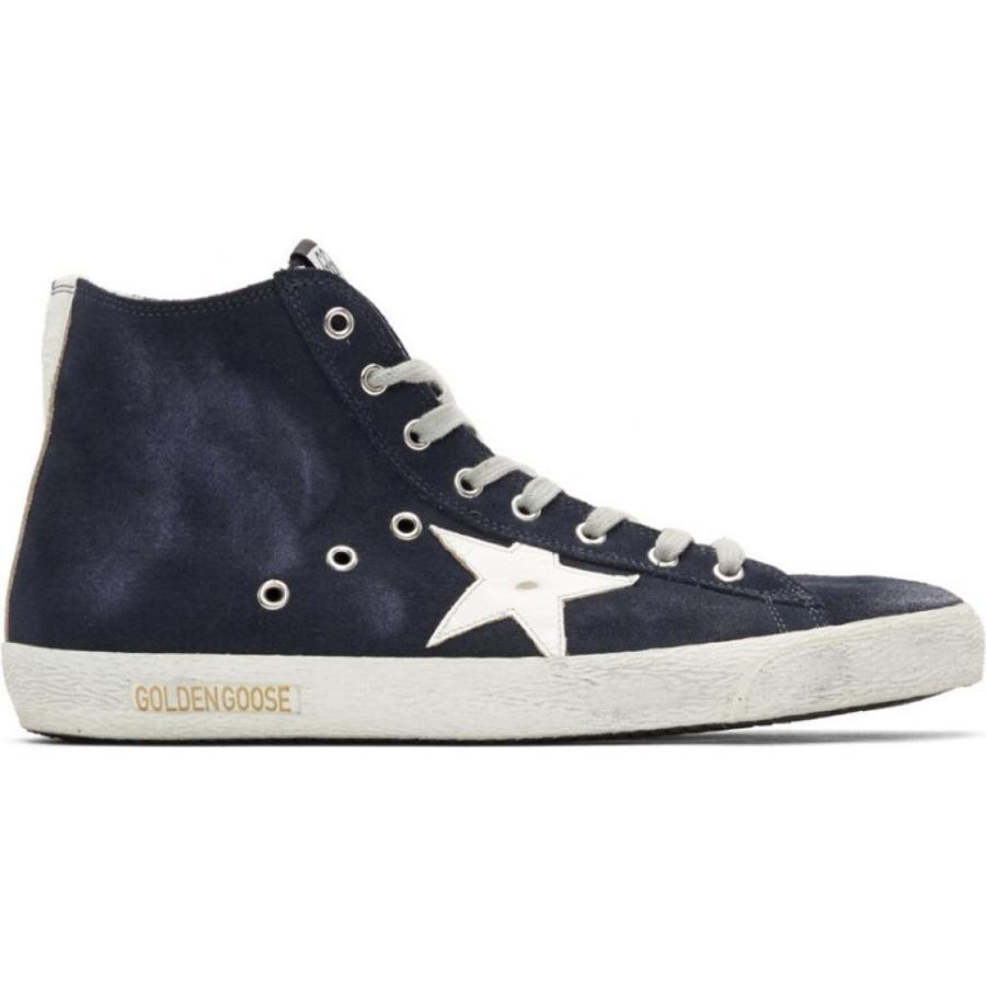 ゴールデン グース Golden Goose メンズ スニーカー シューズ 靴 Navy Suede Francy Sneakers Navy Rsuwilliambooth Com