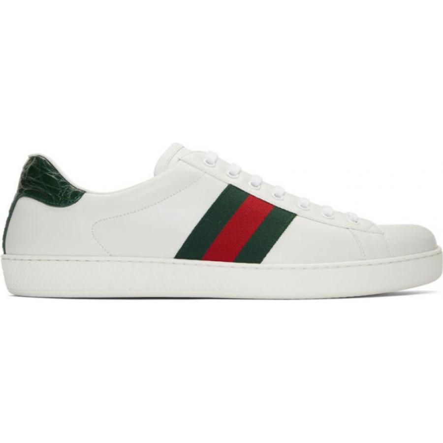 年末のプロモーション大特価 シューズ 靴 スニーカー メンズ Gucci グッチ シューズ 靴 メンズ スニーカー グッチ Gucci Off White Leather White Sneakers Ace シューズ Rankinengineering Com