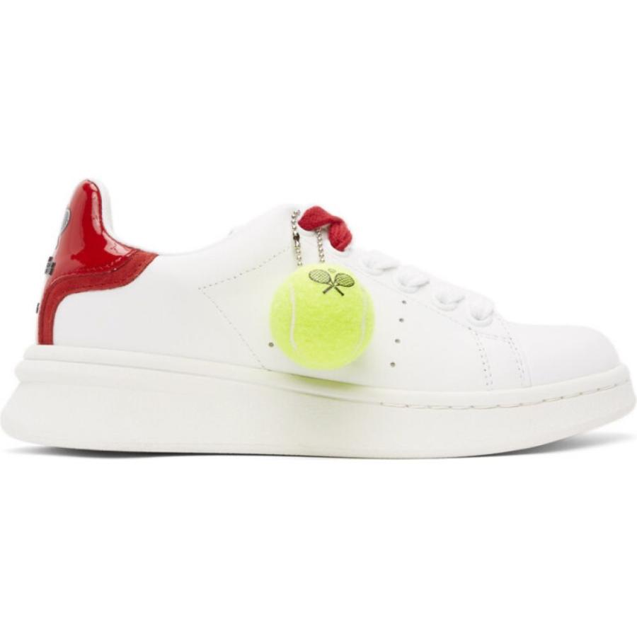 安い 店舗 大阪 Marc ジェイコブス Red シューズ 靴 スニーカー Jacobs Tennis スニーカー マーク White The Tennis Red Sneakers レディース テニス White Red 格安 クリーニング