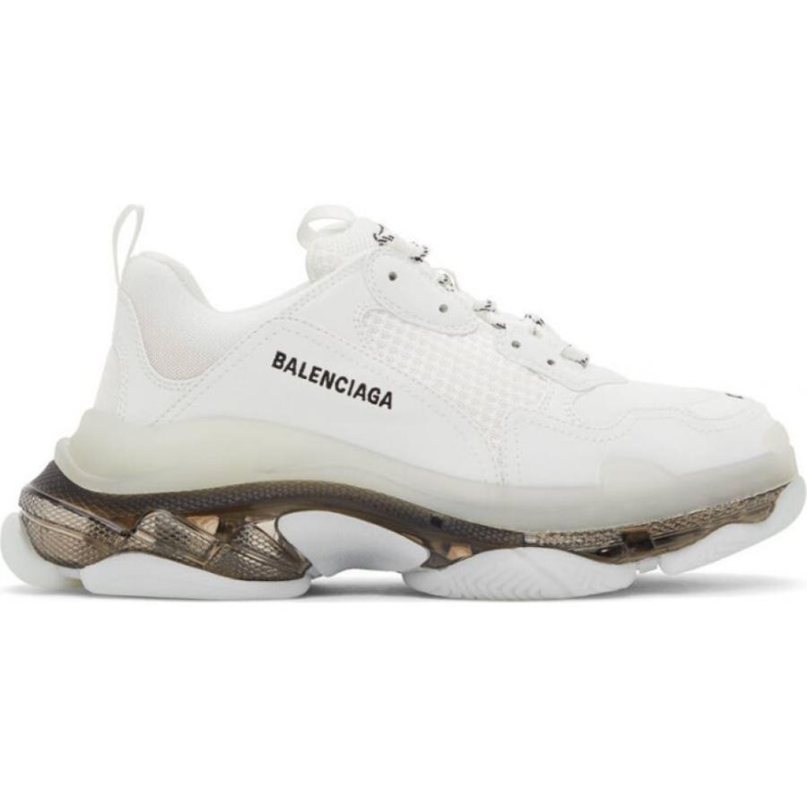 専門ショップ スニーカー バレンシアガ Balenciaga メンズ White Black Sneakers S Triple Sole Clear Black White シューズ 靴 スニーカー メンズ Balenciaga バレンシアガ シューズ 靴 シューズ Smssvg Org
