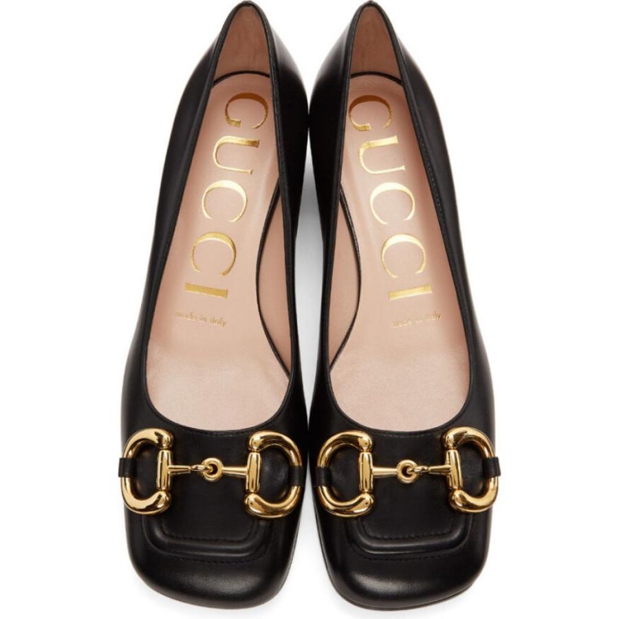 高品質 Black シューズ 靴 スリッポン フラット レディース Gucci グッチ シューズ 靴 レディース スリッポン フラット グッチ Gucci Horsebit Black Flats Ballerina シューズ