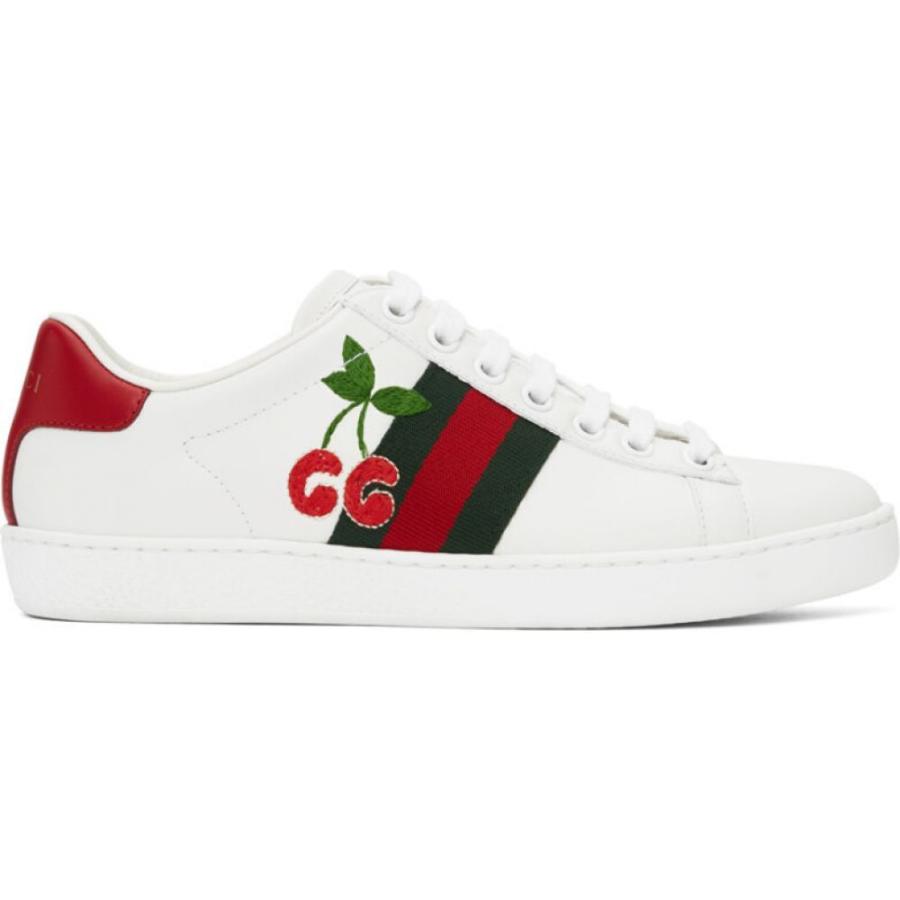 愛用 グッチ シューズ 靴 レディース スニーカー グッチ Gucci Gucci White Sneakers Ace Cherry Off White シューズ 靴 スニーカー レディース シューズ Itse Edu Co