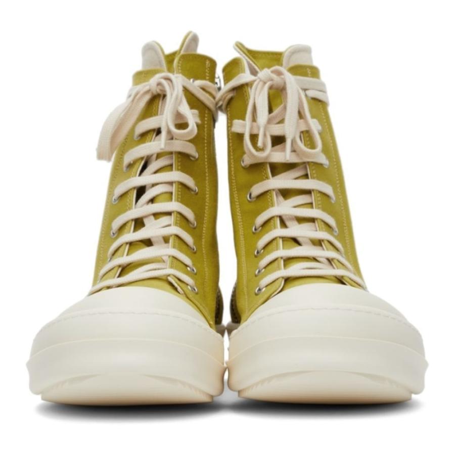 信頼 Rick Owens Drkshdw リック オウエンス ダークシャドウ リック オウエンス ダークシャドウ Rick Owens Drkshdw メンズ スニーカー シューズ 靴 Doeskin High Sneakers Acid Milk Milk シューズ