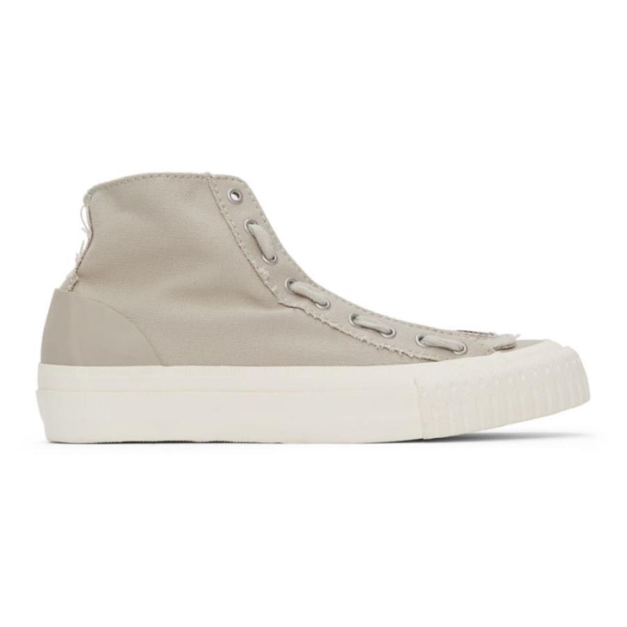 海外ブランド ヨウジヤマモト Yamamoto Yohji Regulation スニーカー Grey Sneakers Zip Front Canvas Grey シューズ 靴 スニーカー レディース Yamamoto Yohji Regulation ヨウジヤマモト シューズ Smssvg Org