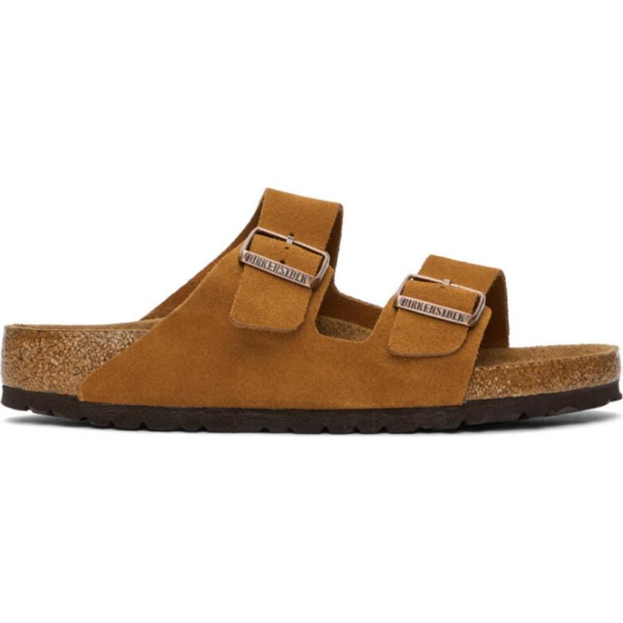 メンズファッション 待望の再入荷 ビルケンシュトック Birkenstock メンズ サンダル シューズ 靴 Tan Suede Soft Footbed Arizona Sandals Mink Lymt0krgya Www Kbdav Ac In