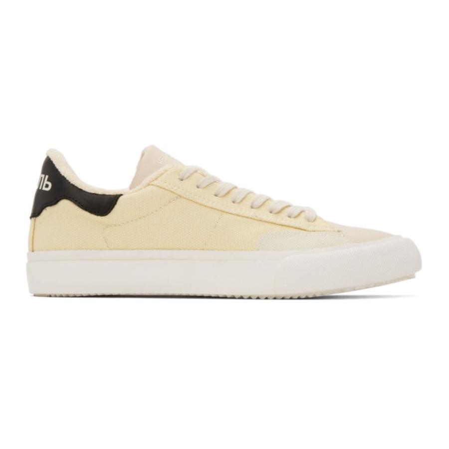 ヘロン プレストン Heron Preston メンズ スニーカー シューズ 靴 Off White Canvas Vulcanized Low Sneakers Cream White Revistas Ipls Ao