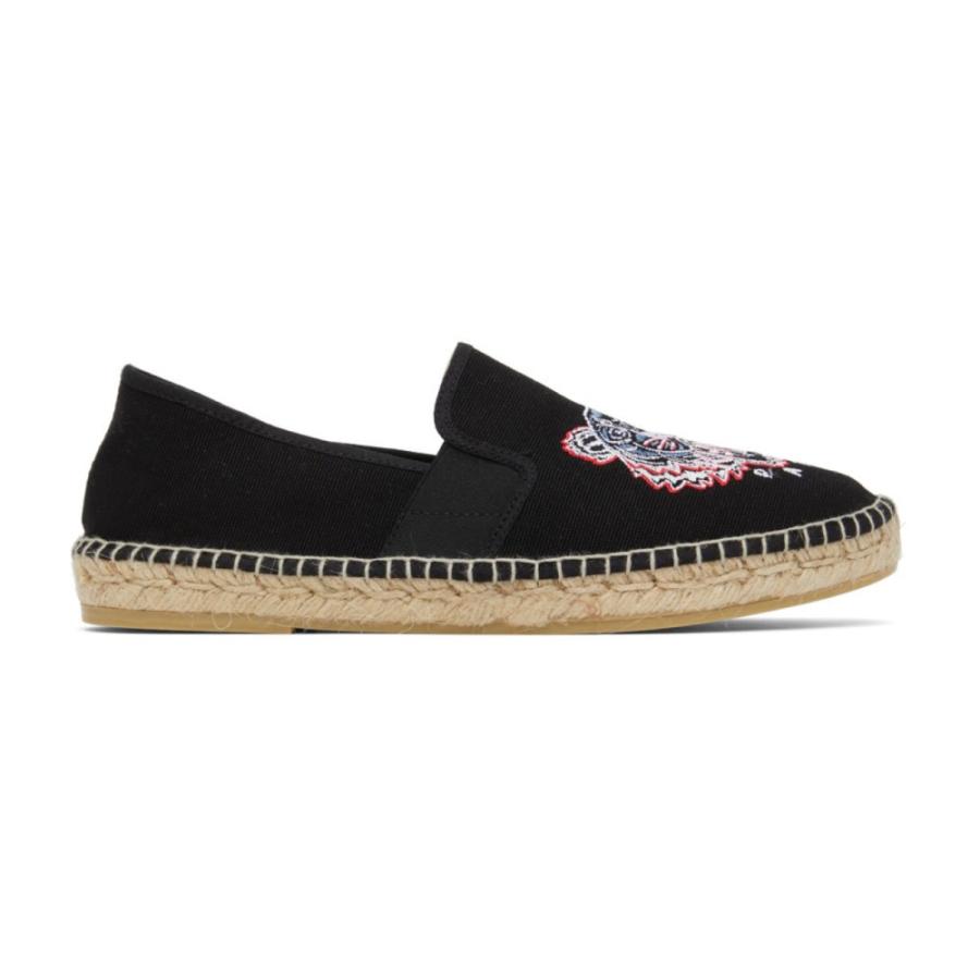 ケンゾー Kenzo ファッション メンズ エスパドリーユ シューズ 靴 エスパドリーユ Black Tiger Elasticated Espadrilles Kenzo Black Hc m