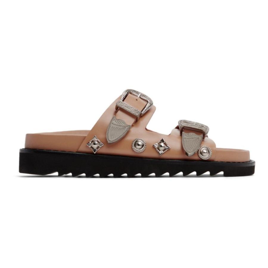 トーガ Toga Pulla レディース サンダル ミュール フラット シューズ 靴 Ssense Exclusive Beige Double Buckle Flat Sandals Beige Hc f フェルマート Fermart シューズ 通販 Yahoo ショッピング