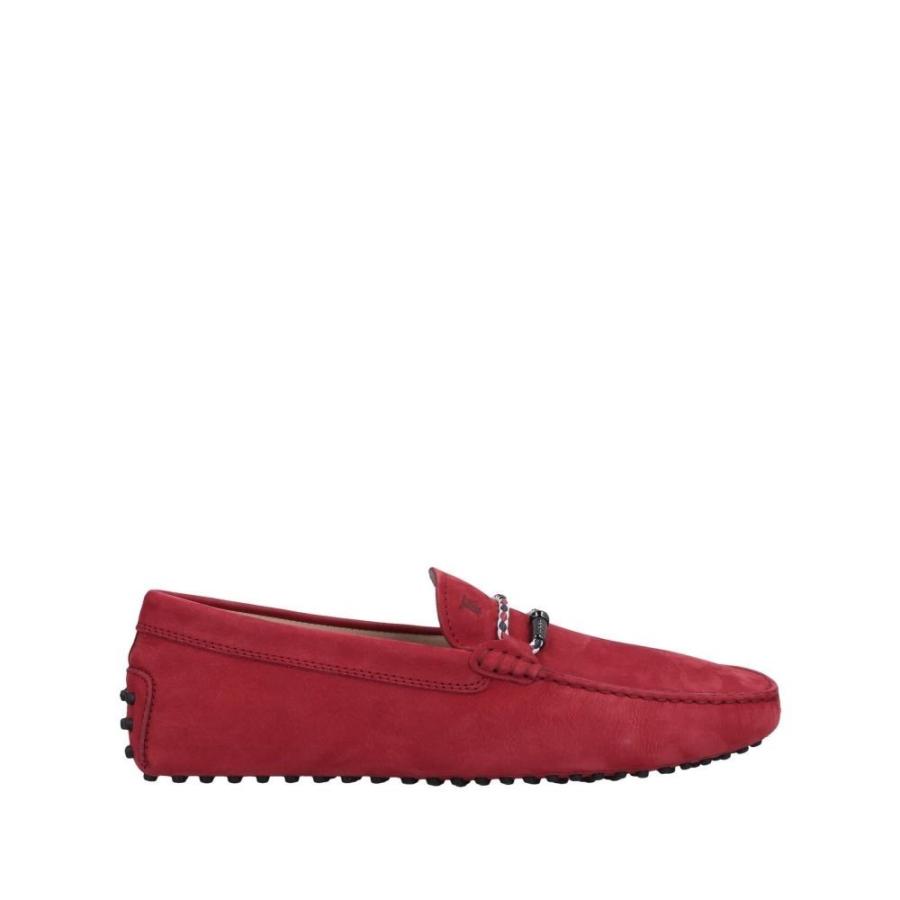 トッズ Tod 39 S メンズ ローファー 靴 Maroon 即納 Loafers シューズ