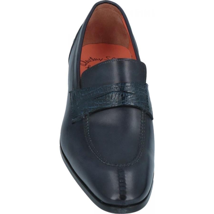 サントーニ Santoni ローファー スリッポン メンズ