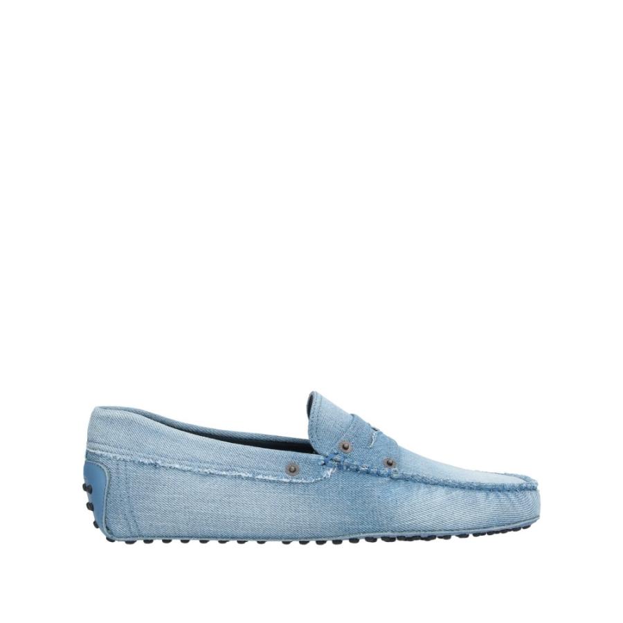 トッズ 即納送料無料 Tod 39 S メンズ ローファー シューズ Loafers 靴 Blue