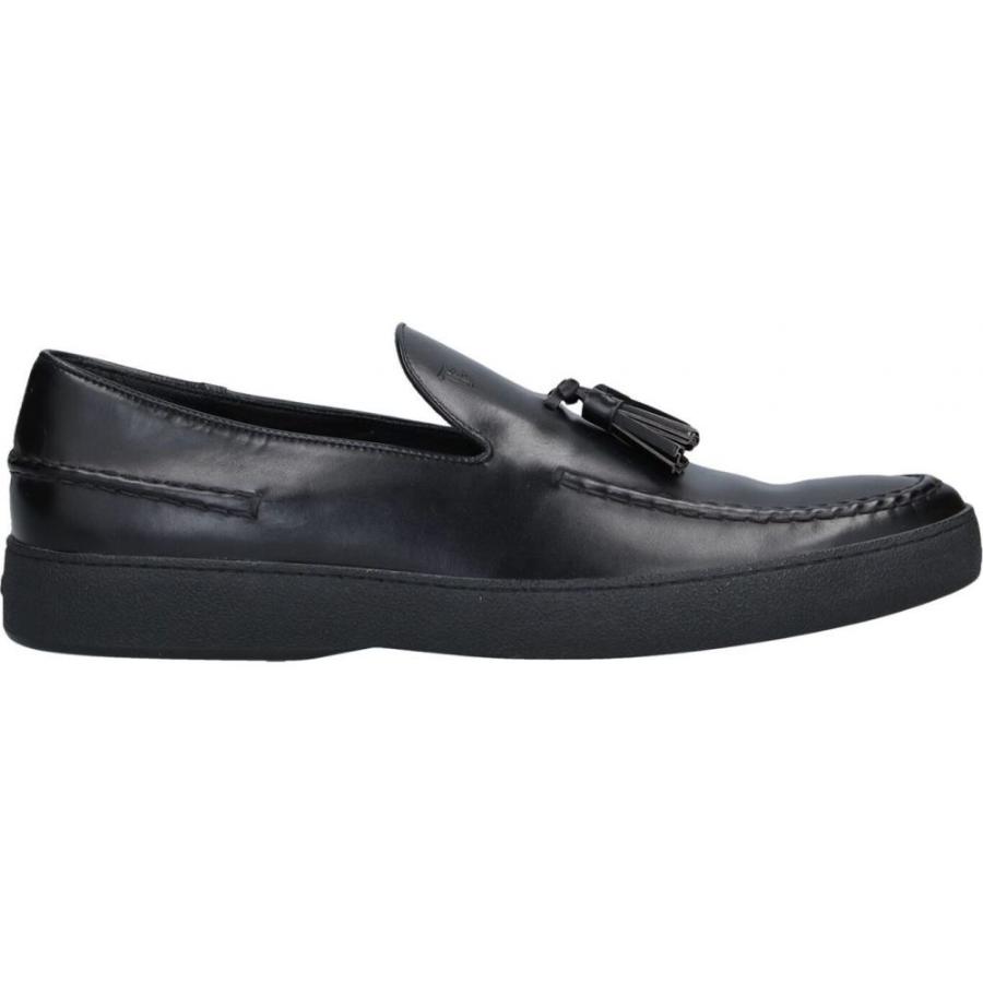 トッズ Tod 39 S メンズ 授与 ローファー シューズ Loafers Black 靴