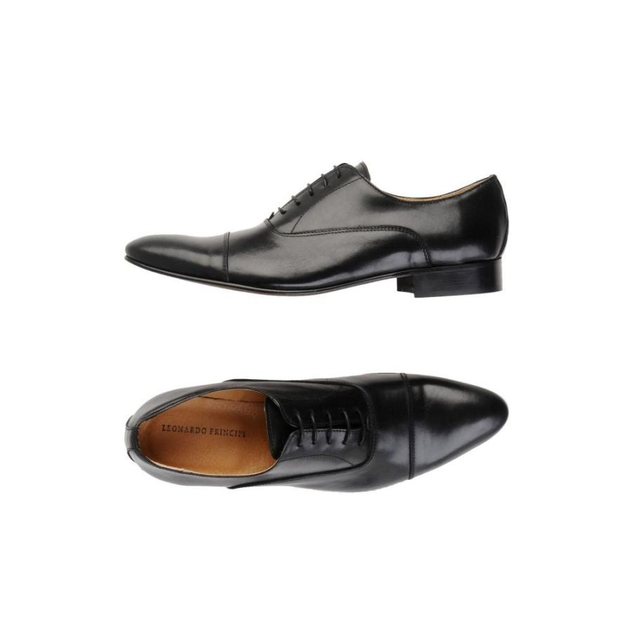 レオナルド Laced メンズ Principi Black プリンシピ Principi メンズ Fermart Hl2 Ffbd フェルマート Leonardo Shoes Leonardo シューズ シューズ 靴