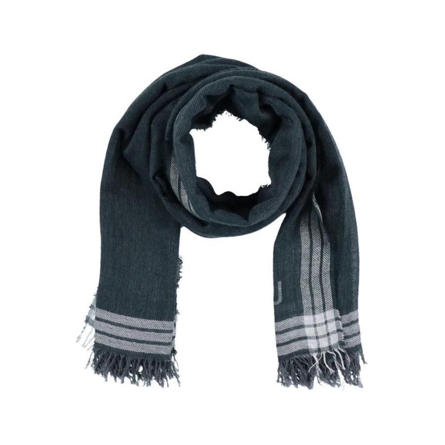 お買得 Scarves マフラー スカーフ ストール メンズ Man Jo Liu リウジョー And Green Dark Foulard マフラー サイズ Onesize