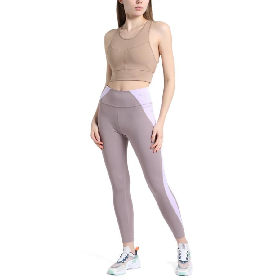 超話題新作 インナー 下着 スパッツ レギンス レディース Puma プーマ Evostripe Grey Dove Tights 7 8 High Waist レギンス サイズ M Lgtel Fr