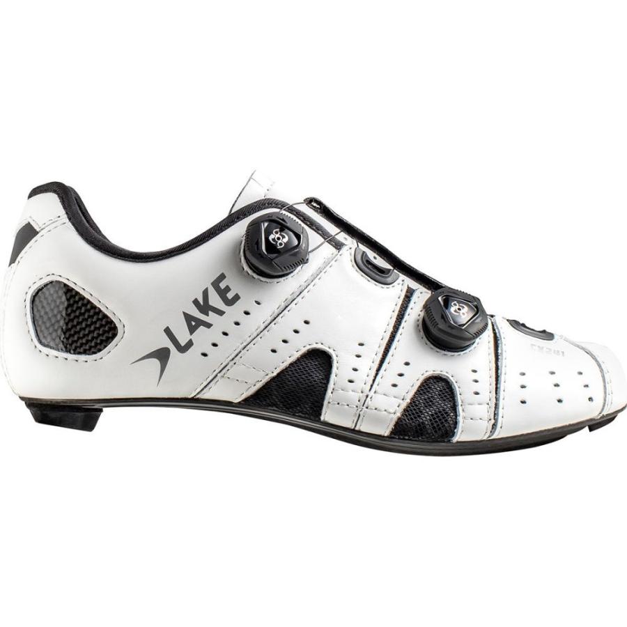 レイク Lake メンズ 自転車 シューズ・靴 CX241 Wide Cycling Shoe White/Blac シューズ