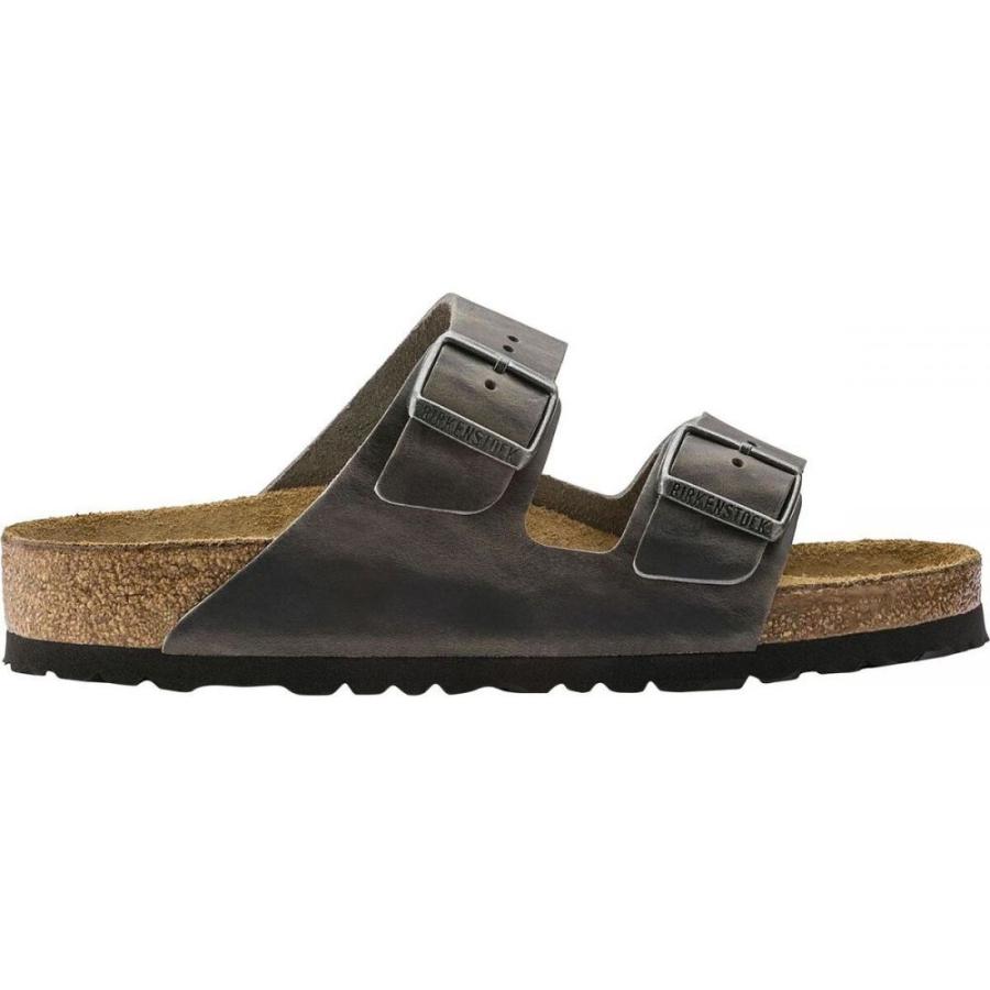 激安セール シューズ 靴 サンダル メンズ Birkenstock ビルケンシュトック シューズ 靴 メンズ サンダル ビルケンシュトック Birkenstock Arizona Leather Oiled Iron Sandal Leather Footbed Soft サンダル Rankinengineering Com