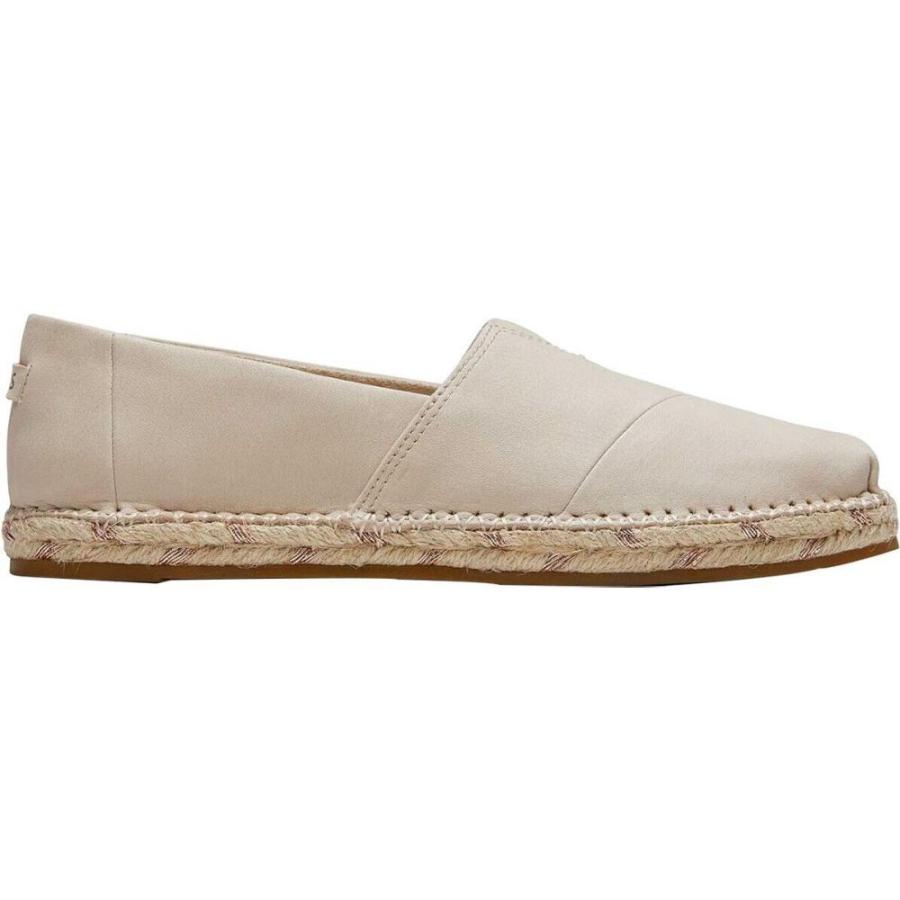 即発送可能 トムス Toms レディース エスパドリーユ シューズ 靴 Esparto Espadrille Shoe Macadamia Leather 売れ筋 Zoetalentsolutions Com