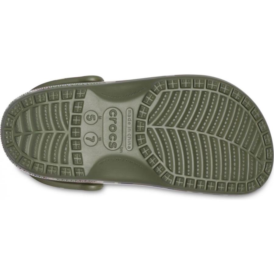 クロックス Crocs メンズ クロッグ シューズ 靴 Adult Classic Printed Camo Clogs Army Green