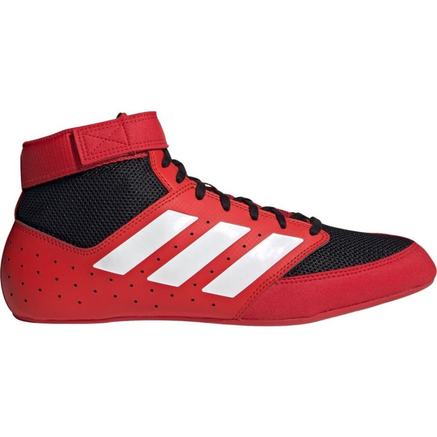 激安通販新作 シューズ 靴 レスリング メンズ Adidas アディダス レスリング メンズ シューズ 靴 アディダス Adidas Mat Red Black White Shoes Wrestling 2 0 Hog フィットネスシューズ Www Rankinengineering Com