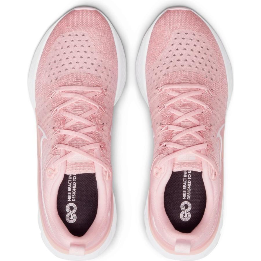 ナイキ Nike レディース ランニング・ウォーキング シューズ・靴 React Infinity Run Flyknit 2 Running Shoes Pink/Pink｜fermart-shoes｜04
