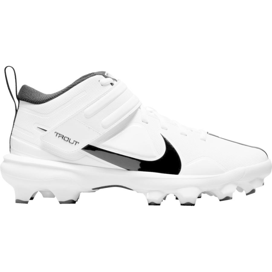 ナイキ Nike メンズ 野球 スパイク シューズ 靴 Force Trout 7 Pro Mcs Baseball Cleats White Black 最も優遇