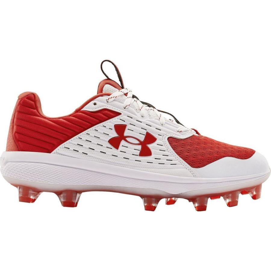 アンダーアーマー Under Armour メンズ 野球 スパイク シューズ 靴 Yard Tpu Baseball Cleats Red White 95 Off