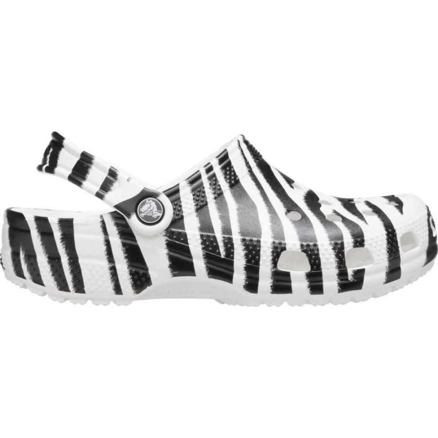 流行に クロックス Crocs メンズ クロッグ シューズ 靴 Adult Classic Animal Print Clogs Zebra 安いそれに目立つ Kuljic Com
